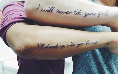 Tatuajes de Pareja de Amistad